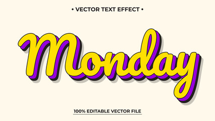 Editable text effect retro old school text in groovy style theme