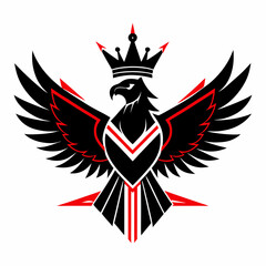 Obraz premium eagle with wings