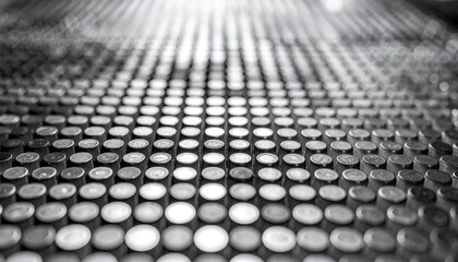Abstract background of metal balls