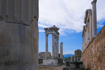 Bergama Acropolis Ancient City, Theater, Zeus Altar