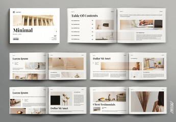Minimal Brochure Layout