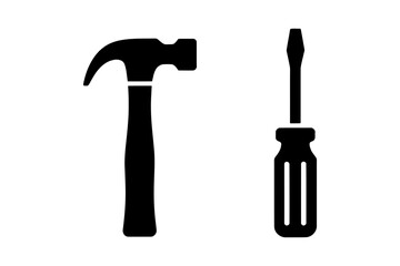 Hammer and screwdriver tools for home improvement