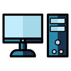 Desktop Computer Icon