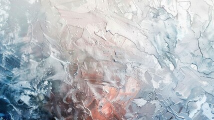 Obraz premium Abstract digital design with icy color palette