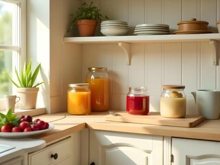 French Country Kitchen Cozy Corner