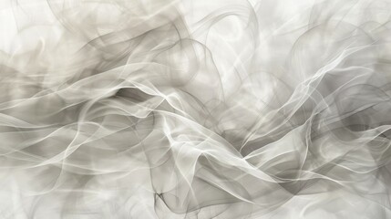 Neutral gray swirl abstract