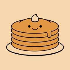 stack of pancakes