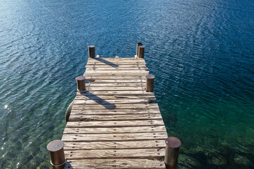 Fototapeta premium Pier on the lake