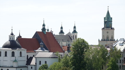 Stare budownictwo, piękne budynki, widok miasta. © tomo81