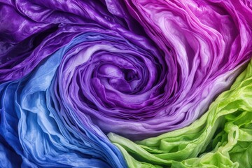 Obraz premium Colorful Cabbage Texture
