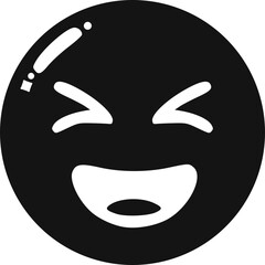 Fototapeta premium 3D Emoji Happy Face Excited Emoji Emoticon Illustration