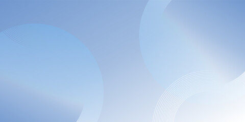 Obraz premium Abstract blue modern background with circle elements. Digital technology concept. vector illustration
