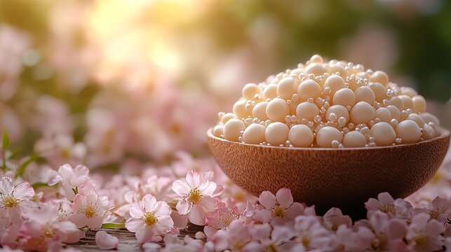 Elegant First Holy Communion Background with Eggs