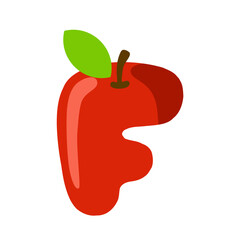 Letter F logo icon design template elements