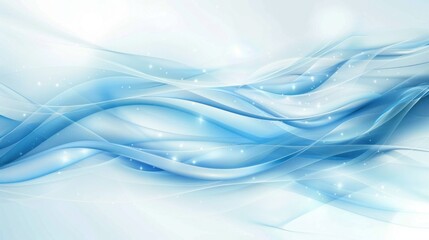 Fototapeta premium Modern blue tech abstract background