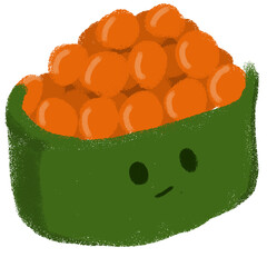 Sushi Food Illustration