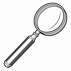 Premium Magnifying Glass Icon for UI