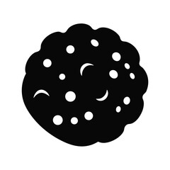 vector illustration of cookie