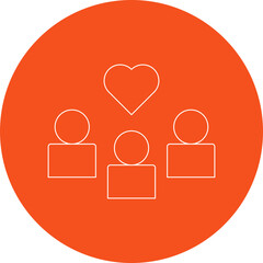 Network icon single vector illustration