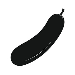 vector illustration of a cucumber