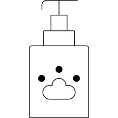 Pet cleaner icon single vector illustration