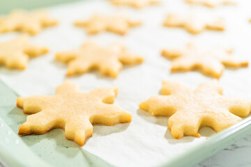 Preparing and Baking Classic Cut-Out Sugar Cookies