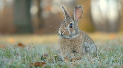 Fototapeta premium Rabbit in Field