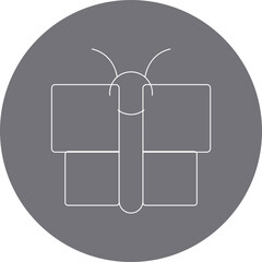 Butterfly icon single vector illustration