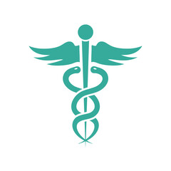 Pharmacy logo template. Medical icon