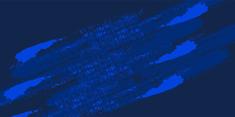 Fototapeta premium blue color pattern gradient grunge texture background.
