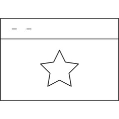 Website icon single vector illustration 