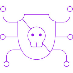 VPN icon single vector illustration