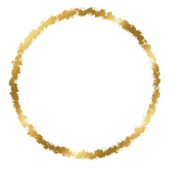 Golden Circle, golden border, golden wedding ornament, luxurious gold circle	