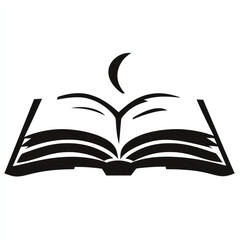 open book vector illustration