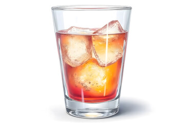ice Glass Colored Pencil Drawing Pattern