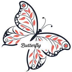 Obraz premium Best-butterfly-logo 