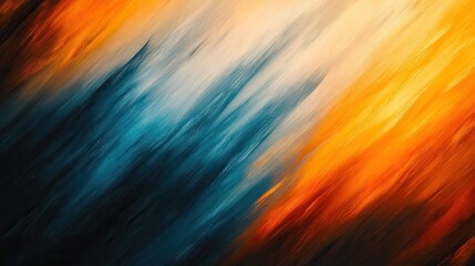 Abstract blend of vibrant hues