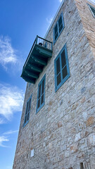 old brick building