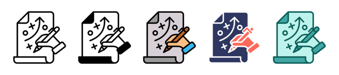 Strategy multiple icon