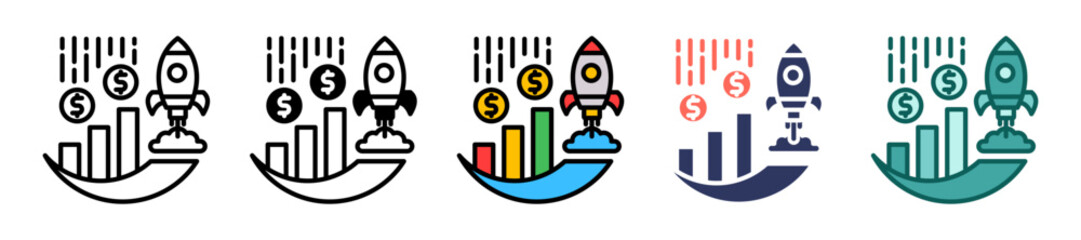 Profit Boost multiple icon