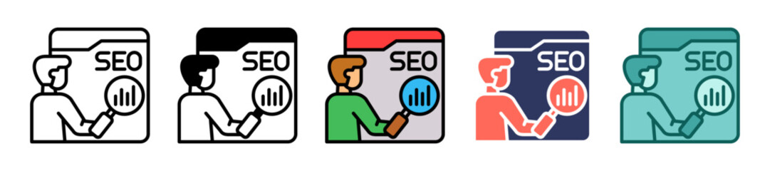 Seo multiple icon
