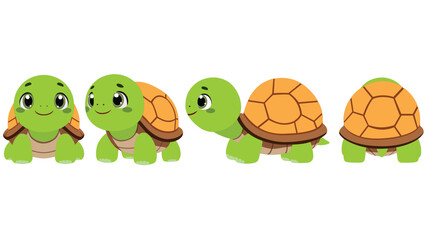 tortoise turna round  for animation 