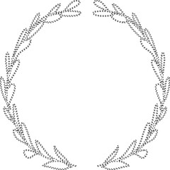 Circle frame