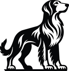 Heraldic Dog Symbol