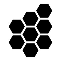 honeycomb glyph icon
