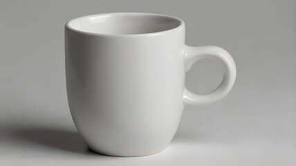 Fototapeta premium empty white cup