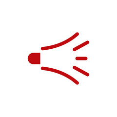 Loudspeaker microphone vector logo design