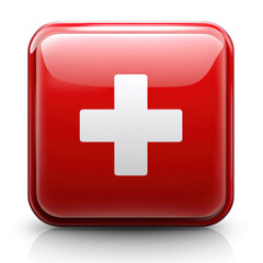 Obraz premium first aid icon