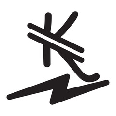 Obraz premium Alphabet letter K