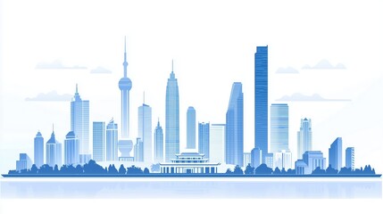 Shanghai Skyline